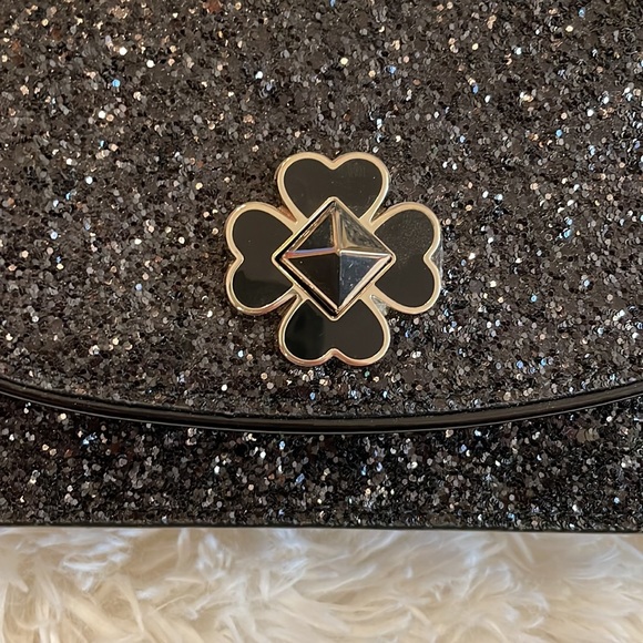 Kate spade black glitter purse - Picture 3 of 6